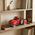 12.75" Brown and Red 1950 Truck Tabletop Decoration - IMAGE 1