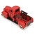 12.75" Brown and Red 1950 Truck Tabletop Decoration - IMAGE 3