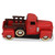 12.75" Brown and Red 1950 Truck Tabletop Decoration - IMAGE 6