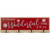 Snowflakes "It's The Most Wonderful Time of The Year" Christmas Wall Hooks - 19.5" - IMAGE 1