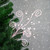 29" Pink and White Candy Cane Swirls Christmas Spray - IMAGE 2
