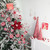 30" Candy Cane Swirls and Pom Poms Christmas Garland - IMAGE 2