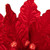 24" Glittered Red Poinsettia Christmas Stem Spray - IMAGE 4