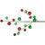 Shiny Ball Ornament Christmas Spray - 30" - Green and Red - IMAGE 4