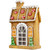 LED Lighted Peppermint Gingerbread House Christmas Decoration - 14" - IMAGE 4
