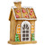LED Lighted Peppermint Gingerbread House Christmas Decoration - 14" - IMAGE 5