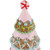 Frosted Waffle Cone Christmas Cupcake Tree - 10.25" - IMAGE 6