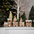 Frosted Snowflake Gingerbread Train Christmas Decoration - 5.5" - 4-Piece - IMAGE 2