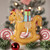 Gingerbread Rocking Horse with Presents Christmas Figurine - 7.25" - IMAGE 3