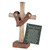 6" Unique Heart Drape Tabletop Cross - IMAGE 1