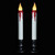 LED with Timer Dripping Blood Halloween Taper Candles - 9" - Set of 2 - IMAGE 3