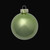 Mini Pearl Finish Glass Christmas Ball Ornaments - 1.5" (40mm) - Lime - 40ct - IMAGE 3
