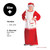 Red and White Plush Mrs. Santa Claus Women Adult Christmas Costume - Plus Size - IMAGE 4