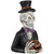 LED Lighted Skeleton with Jack-O-Lantern Halloween Decoration - 23.5" - IMAGE 4