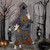 LED Lighted Haunted House with Ghosts Halloween Decoration - 22.75" - IMAGE 1
