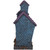 LED Lighted Haunted House with Ghosts Halloween Decoration - 22.75"