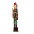 Commercial Size African American Jeweled Christmas Nutcracker with Scepter - 5' - IMAGE 1
