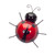 Ladybugs Wall Decoration - 3.75" - Red and Black - Set of 6 - IMAGE 4