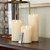 LED Flameless Votive Candles with Moving Flame - 7.5" - Beige - Set of 2 - IMAGE 4