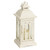 12.25" LED Lighted White Flameless Candle Lantern - IMAGE 1