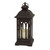 Set of 2 Gothic Style LED Flameless Pillar Candle Lanterns 12.25" - IMAGE 1