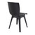 33.5" Black Solid Refined Patio Dining Chair - IMAGE 2