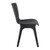 33.5" Black Solid Refined Patio Dining Chair - IMAGE 4