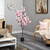 5' Cherry Blossom Artificial Potted Tree - IMAGE 3