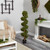5' Artificial Boxwood Spiral Topiary Tree in Black Pot - IMAGE 2