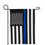 Law Enforcement Blue Line Embroidered Patriotic Outdoor Garden Flag 18" x 12.5" - IMAGE 2
