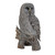 Owl on Stump Outdoor Garden Statue - 20.5" - IMAGE 3