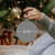 Shiny Finish Glass Christmas Ball Ornaments - 4.75" (120mm) - White - 4ct - IMAGE 4