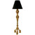 70" Gold and Black Contemporary Gladstone Manor Floor Lamp - IMAGE 1