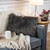 20" Walnut Brown Plush Furry Rectangular Throw Pillow - IMAGE 2