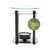 Candle Oil Warmer with Stand - 4.5" - Black and Clear - IMAGE 3