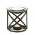 Orbital Candle Oil Warmer with Stand - 3.5" - Black and Clear - IMAGE 1