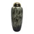 Ceramic Urn Vase with Lid - 17" - Black and Gold - IMAGE 1