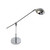 LED Lighted Adjustable Arm Desk Lamp with Swivel Head - 21.25" - Silver - IMAGE 6