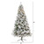 8' Pre-Lit Flocked River Mountain Pine Artificial Christmas Tree, Warm Clear LED Lights - IMAGE 2