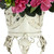 19" Azalea Artificial Silk Plant with Metal Planter - IMAGE 4