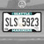 12.25” MLB Seattle Mariners Metal Automotive License Plate Frame - IMAGE 2