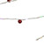 Pre-Lit Christmas Garland with Jingle Bells - 6' X 6" - Multi-Color Lights