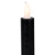 LED Flickering Flameless Solid Taper Halloween Candles 9.5" - Black - Set of 4 - IMAGE 5