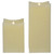 LED Flickering Flameless Wax Rectangular Candles - 8" - Cream - Set of 2 - IMAGE 5