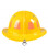 Yellow Children’s Adjustable Firefighter Helmet Halloween Costume Accessory - IMAGE 4