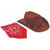 Brown Cowboy/Cowgirl Hat with Red Bandanna - IMAGE 3