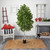 6' Birch Artificial Decorative Tree with Black Pot - IMAGE 2