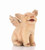 Laughing Pig with Wings Outdoor Garden Statue - 8.75" - Pink - IMAGE 1