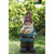 Standing Gnome Holding a Butterfly Outdoor Garden Statue - 18" - IMAGE 1