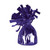 Club Pack of 12 Metallic Purple Party Balloon Weight Decorative Birthday Centerpieces 6 oz. - IMAGE 1